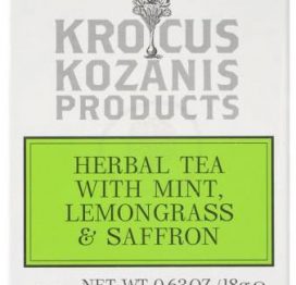 Herbal Tea With Mint, Lemongrass & Greek Saffron